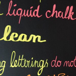 Tafelfolie Aslan BB 910 für flüssige Kreide Nahaufnahme