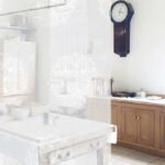 Dekorfolie mit weißen Orchideen