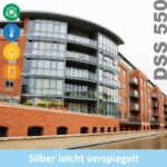 Sonnenschutzfolie DSS 550 silber hell Außenverlegung