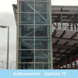 Sun control film OptiLite 75 Xtra Light blue exterior - Image 3