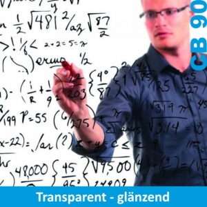 Whiteboardfolie Aslan CB 90 transparent glänzend