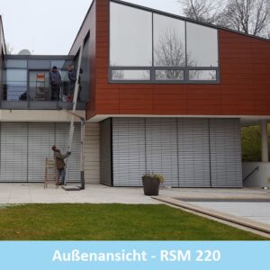 Privacy film RSM 220 Silver mirrored exterior - Image 3