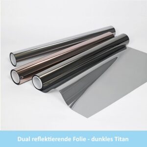 Sun control film Titan 20 mirrored exterior - Image 6