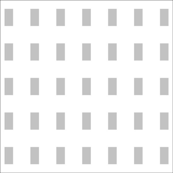 Vogelschutzfolie Rechtecke graphische Darstellung