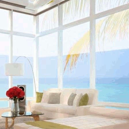 Adhäsionsfolie Milchglasoptik