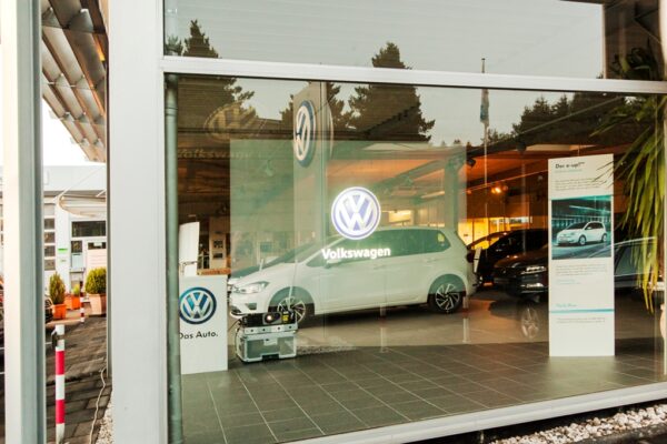 Rückprojektionsfolie Aslan RP 36 transparent am Tag