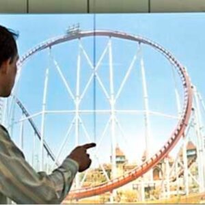 Rückprojektionsfolie Aslan RP 35 milchglasweiß Nahaufnahme