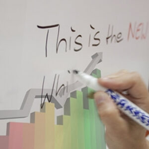 Whiteboardfolie Aslan CB 75 transparent matt Beschriftung