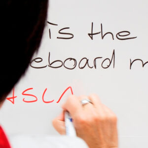 Whiteboardfolie Aslan WB 975 weiß matt Beschriftung