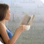 Adhäsionsfolie mit Skyline Motiv