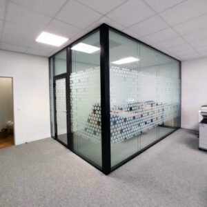 Fensterfolie Hive mit geometrischem Muster