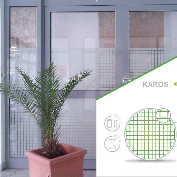 sichtschutzfolie-karos Sichtschutzfolie Karos