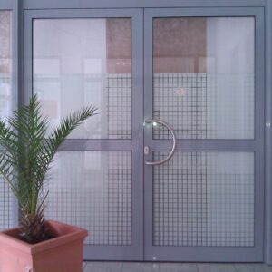 Sichtschutzfolie Karos Nahaufnahme