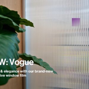 Fensterfolie Vogue Nahaufnahme