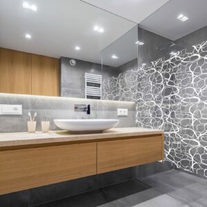 Fensterfolie Ripple Nauaufnahme